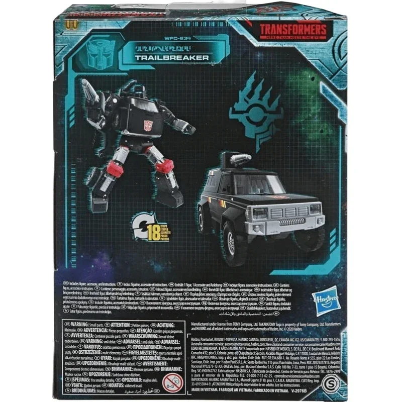 Original Takara Tomy Transformers G Series WFC-E34 Trailblazer figura coleccionar Anime Robot Anime modelos de acción regalos para niños Stitch