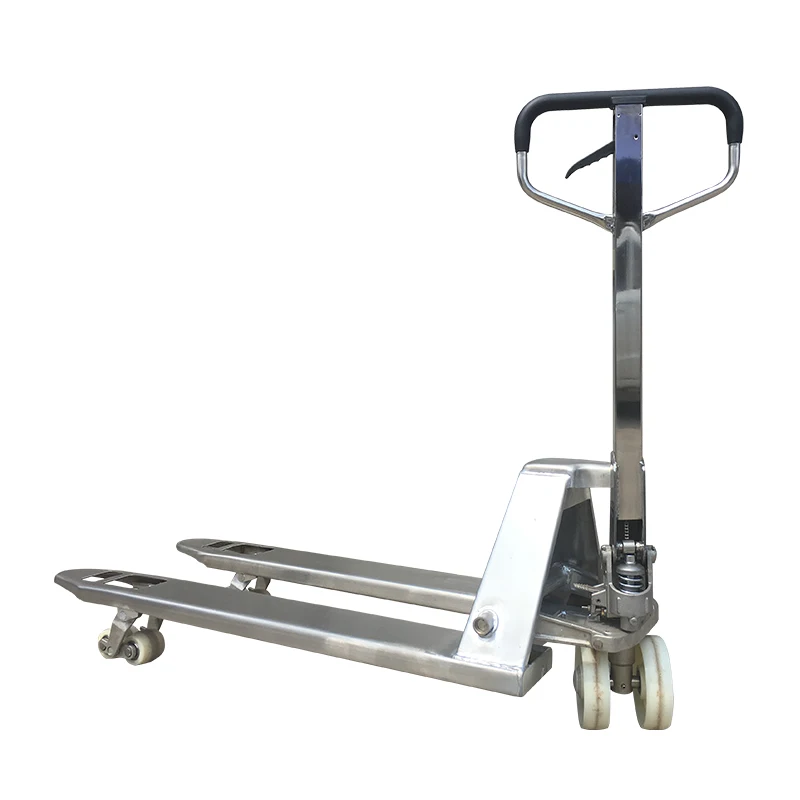 

Customized Manual Hydraulic Pallet Truck Hand-pulled 2.5 T 304 Stainless Steel Ground Cattle Hydraulic Hand Push Trailer