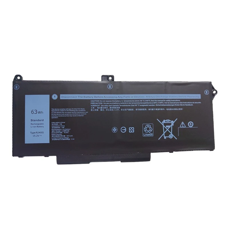 بطارية الكمبيوتر المحمول Dell Latitude 5420 5520 Precision 3560 63Wh 4Cell M033W RJ40G