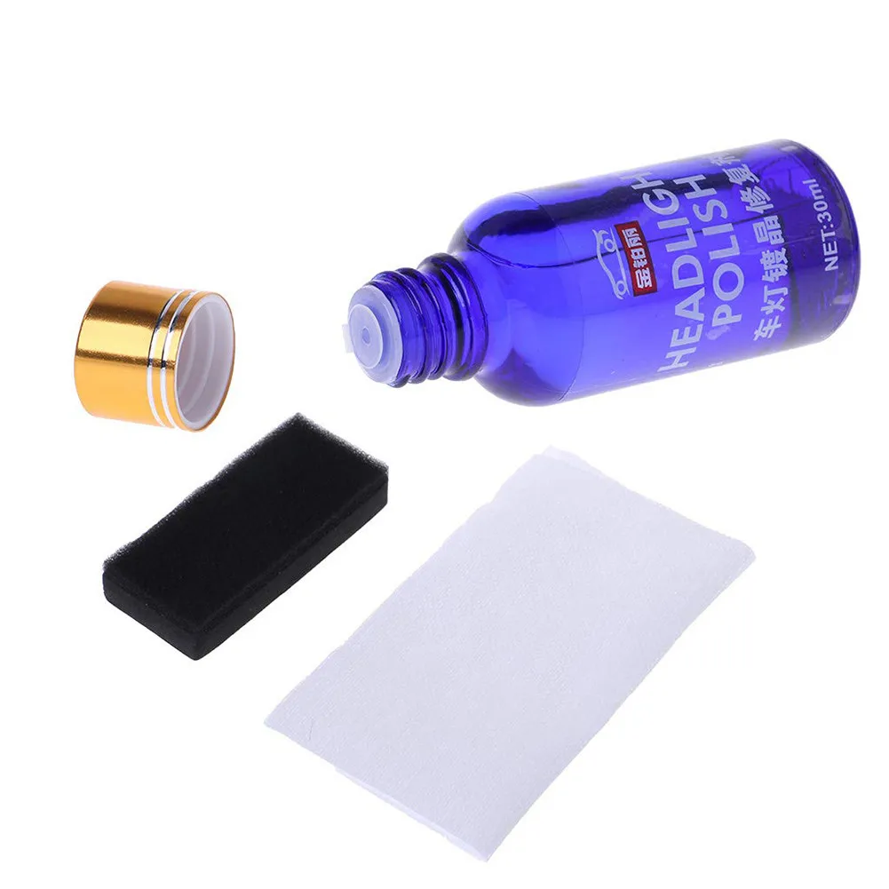 30ml Car Headlights Oxidation Liquid Ceramic Coat Super Hydrophobic Glass Coating Remove Tool Brightening Repair Fluid