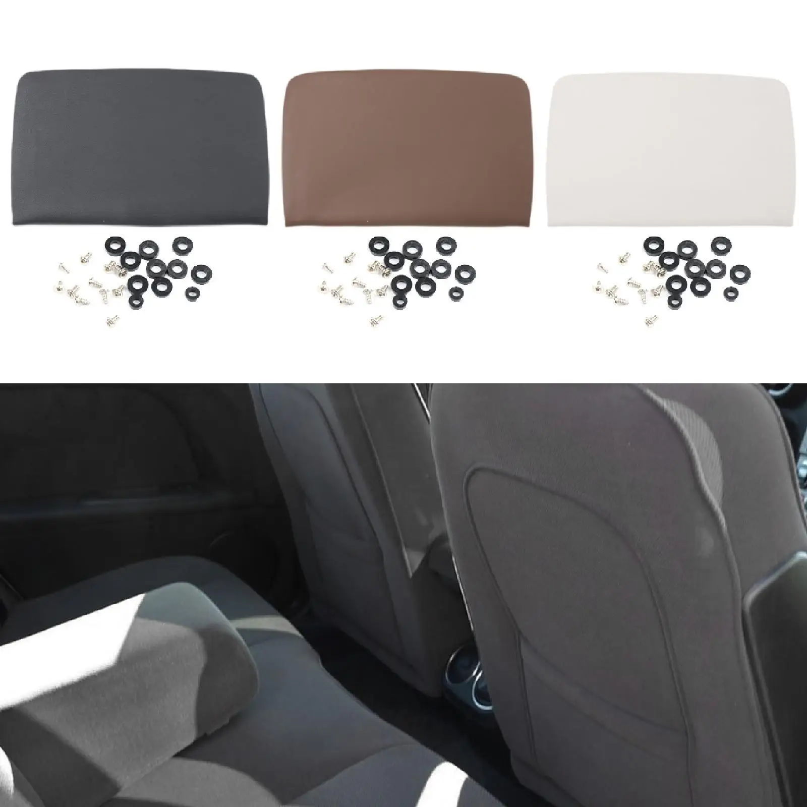 غطاء لوحة مسند الظهر لمقعد السيارة مجموعة إصلاح مكونات السيارات 2139100804 لسيارة Mercedes-benz E Class W213 2016-2021 #4