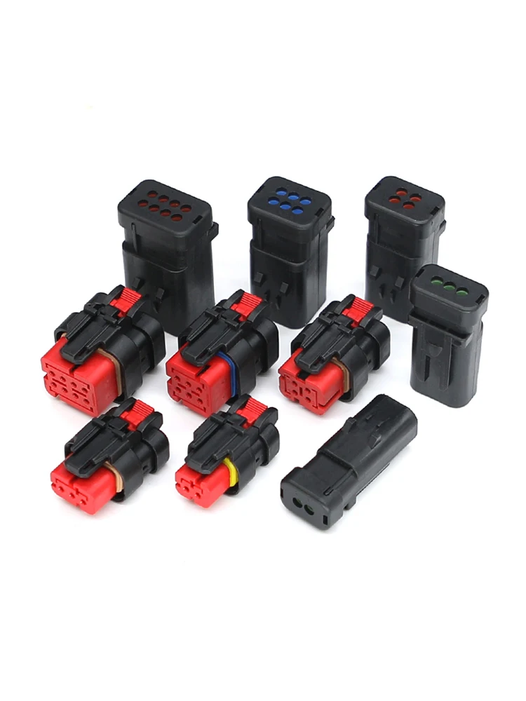 Connecteur scellé étanche automatique 2/3/4/6/8/12 broches, prise mâle femelle, flambant neuf 776428 -1 776427 -1 776430 -1 776488 -1 776434 -1