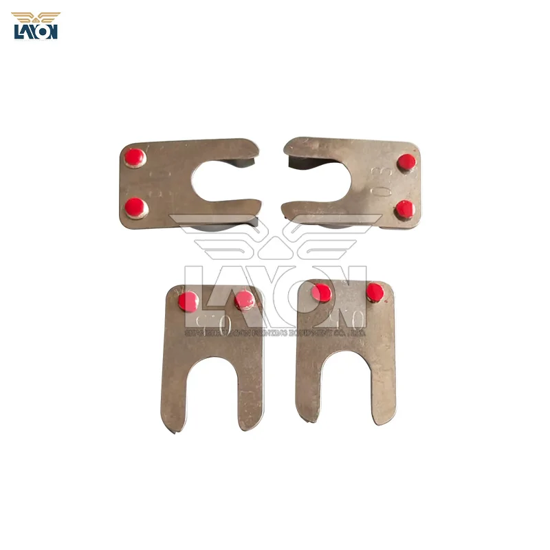 LAYON Martini 3210 3212 3214 3215 Bookbinding Machine Spacer Shim Kit, 0.2/0.3/0.5/0.8mm Thickness Set for Muller Martini Thread