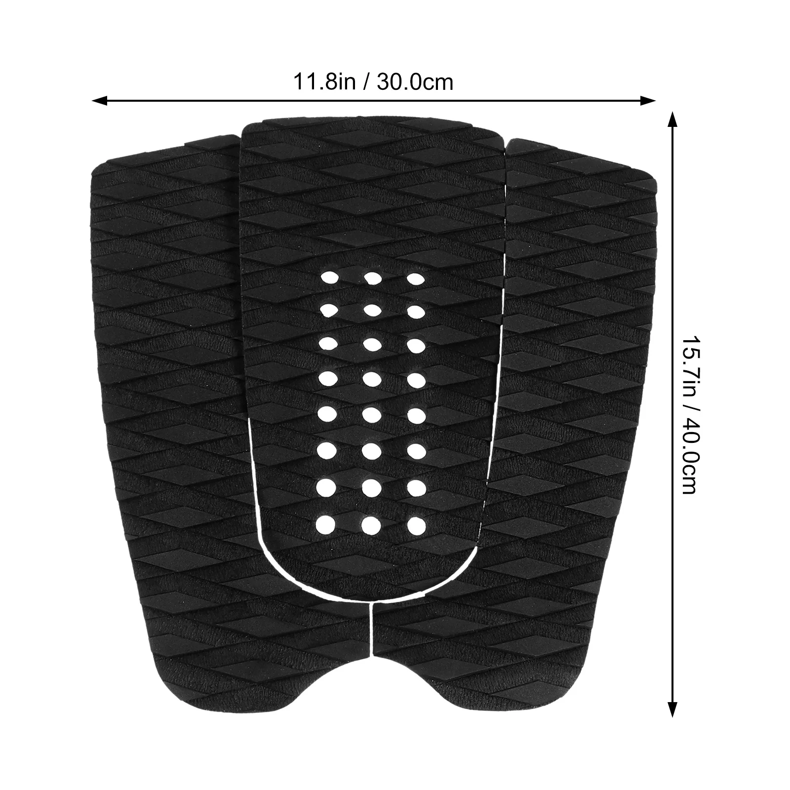 3 قطعة منصات الجر لوح التزلج إيفا سطح السفينة السيطرة ستومب منصات لركوب الأمواج المضادة للانزلاق الذيل قبضة وسادة تصفح لوازم الرياضات المائية