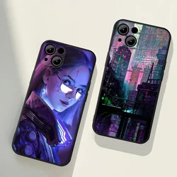 Cyberpunk Style Phone Case For iPhone 15 14 13 11 12 Pro XS MAX Mini  Plus X 2020 XR 13 Pro Phone Covers iphone xr case cool