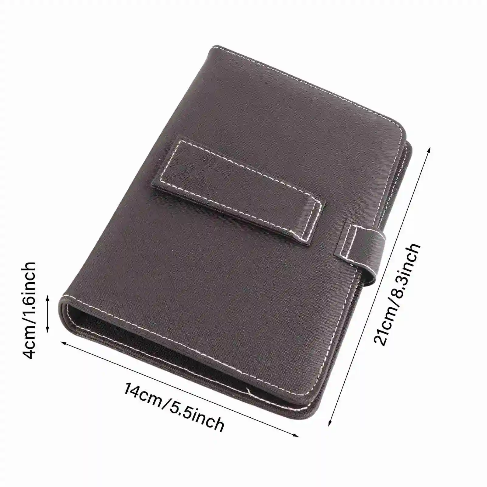 Funda con tapa para teclado inalámbrico Bluetooth con soporte para teléfonos IOS/Android soporte Universal para teclado bluetooth