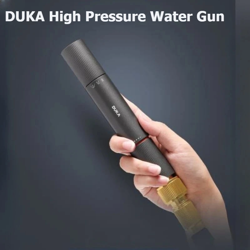 DUKA WG1 High-pressure Car Wash Gun Adjustable Portable Household Watering Garden Watering Pipe Nozzle Metal Accessories