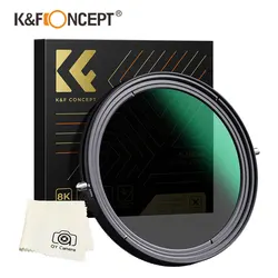 K&F KF Concept 2in1 2 in 1 CPL ND2-ND32/ND4-64  Variable Adjustable ND Filter Lens Filter polarizing filter 67mm 77mm 72mm 82mm