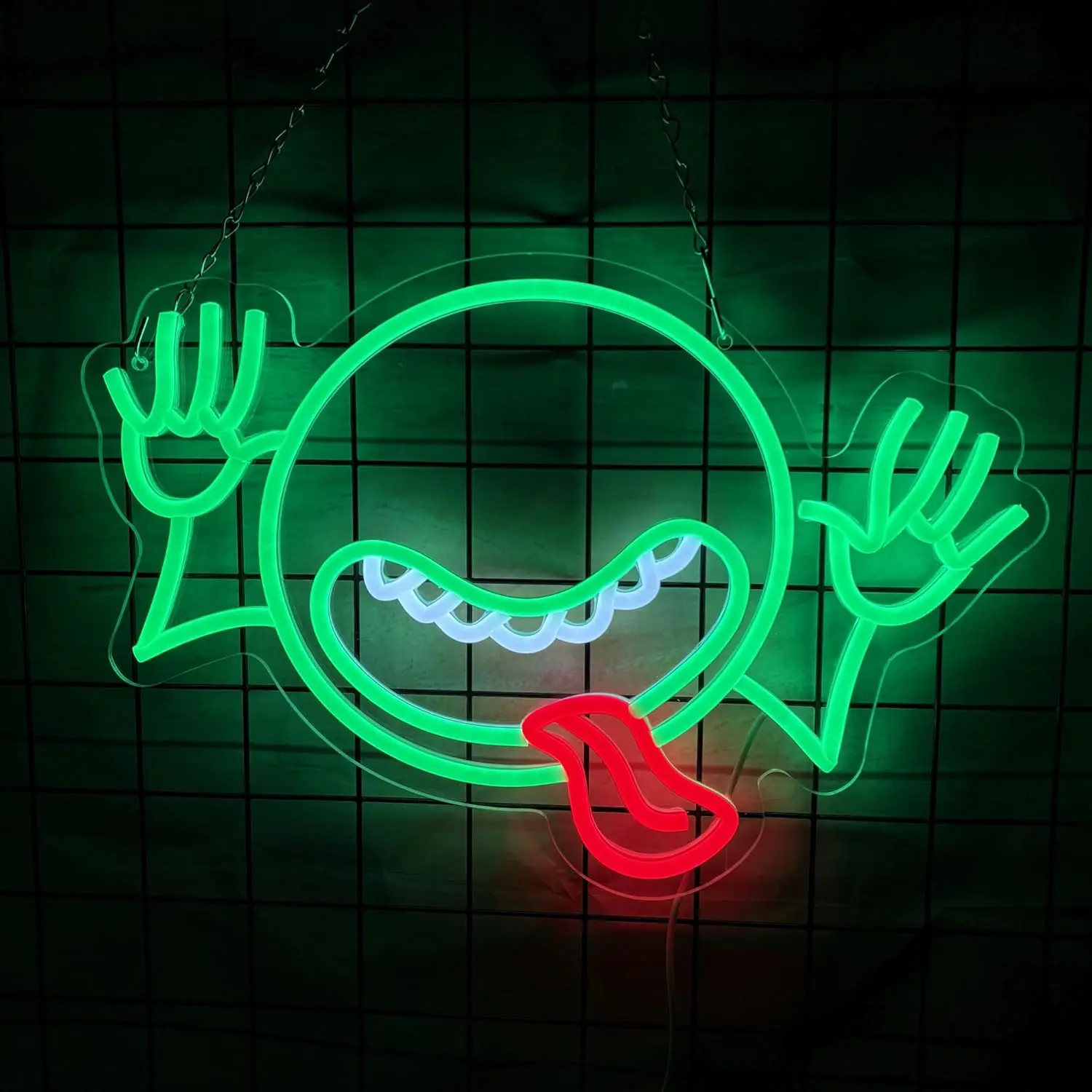 

Make Funny Faces Neon Light Sign USB Dimmable LED Neon Sign for Bedroom Livingroom Club Bar Man Cave Party Gifts Wall Decor