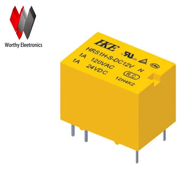 

Free shiping wholesale 10pcs/lot relay HRS1H-S-DC12V