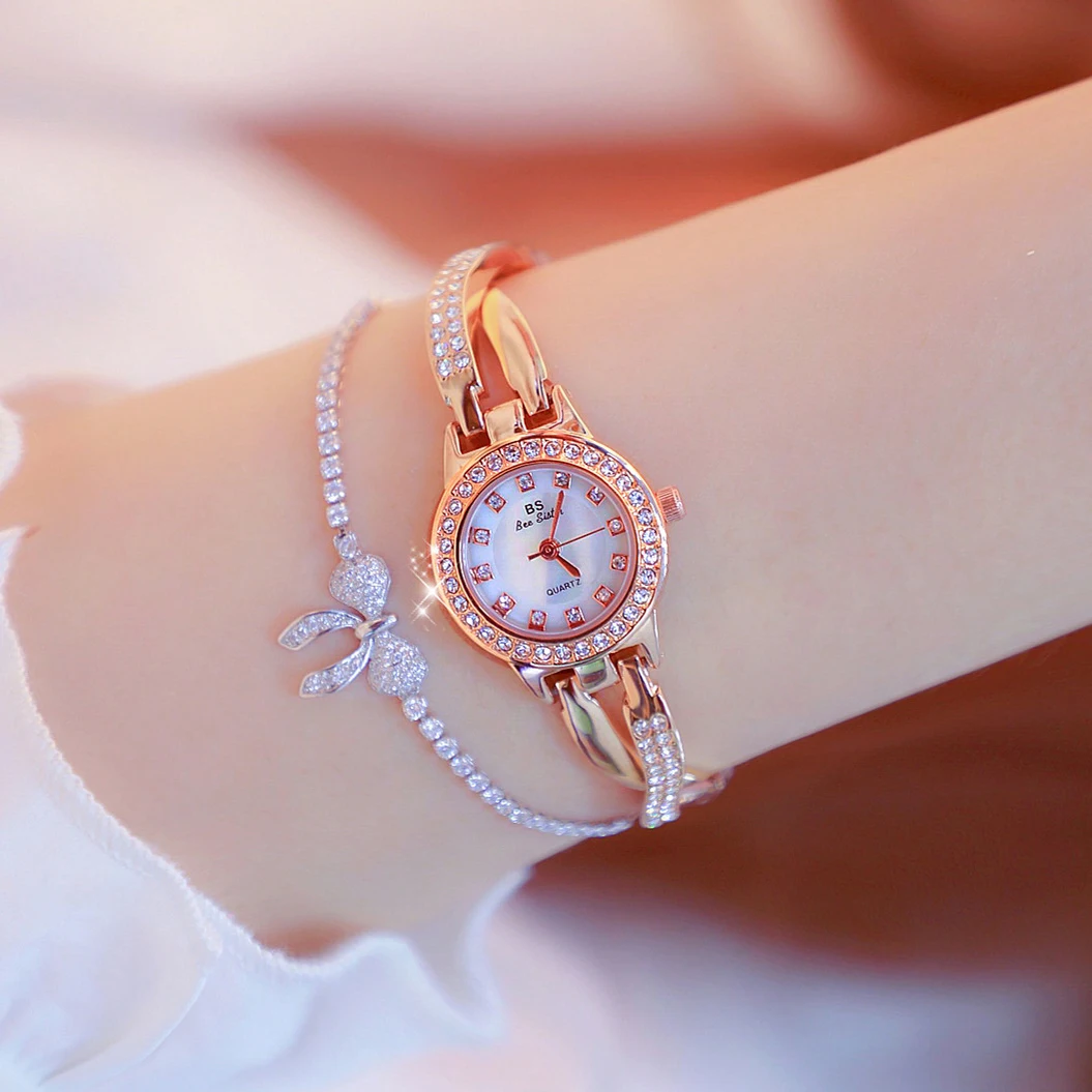 Ladies' Watches Light Luxury Fashion Diamond inlaid Bracelets High-end Exquisite Quartz Watches Women's Watch