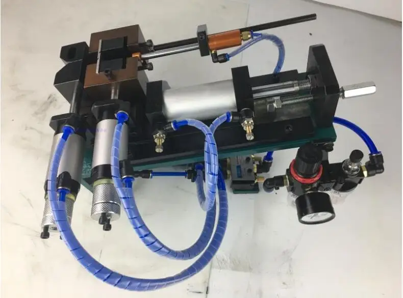 DZ-315 Horizontal Pneumatic  Wire Stripping Machine and peeling Machine , Power Jacket  wire stripping machine