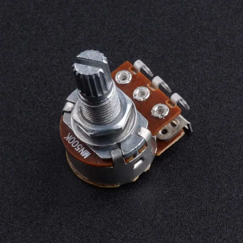 50PCS 18mm Shaft Dual Deck MN25 MN250 MN500K Blend Balance Pickups Potentiometer