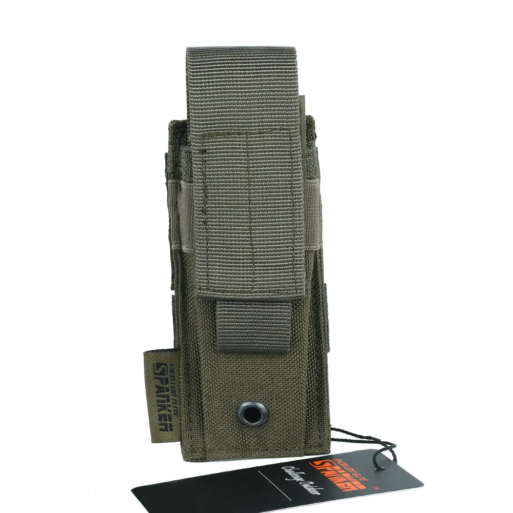 Excelente Elite Spanker Tactical Pistol Magazine Mag bolsa de revista única coldre universal caça a pistola de equipamento