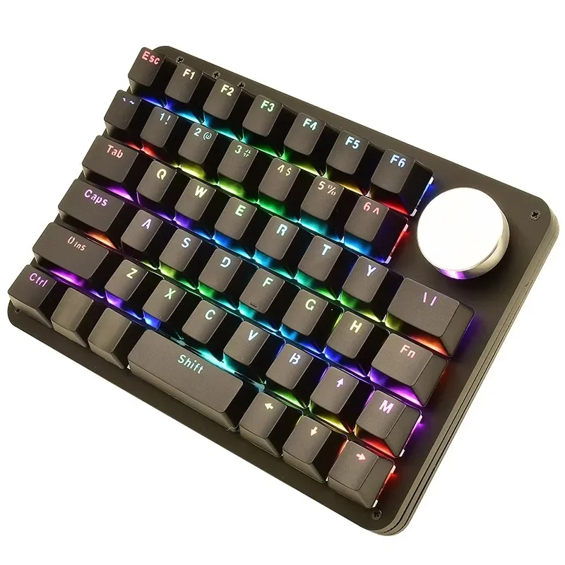 مقبض برمجة ماكرو للوحة المفاتيح MK45 أحادي اليد لرسم لوحة المفاتيح الميكانيكية الحساسة المخصصة لرقاقة PS/Ai/LR/PR #6