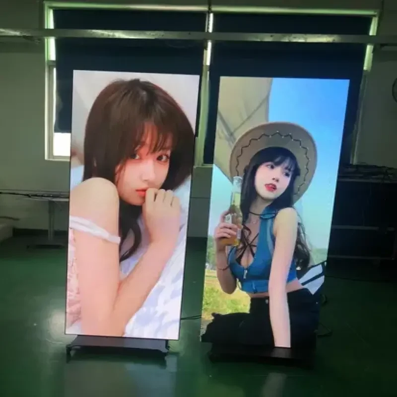 Full-Color Video Indoor Outdoor Mirror Screen Poster DisplayCustom Weatherproof Outdoor LED Display view 4