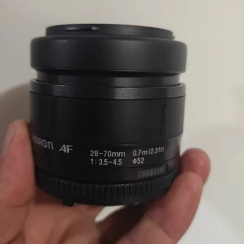 95% جديد أصلي لكاميرا Tamron AF 28-70 مللي متر F3.5-4.5 عدسة تكبير قياسية APS-C DSLR