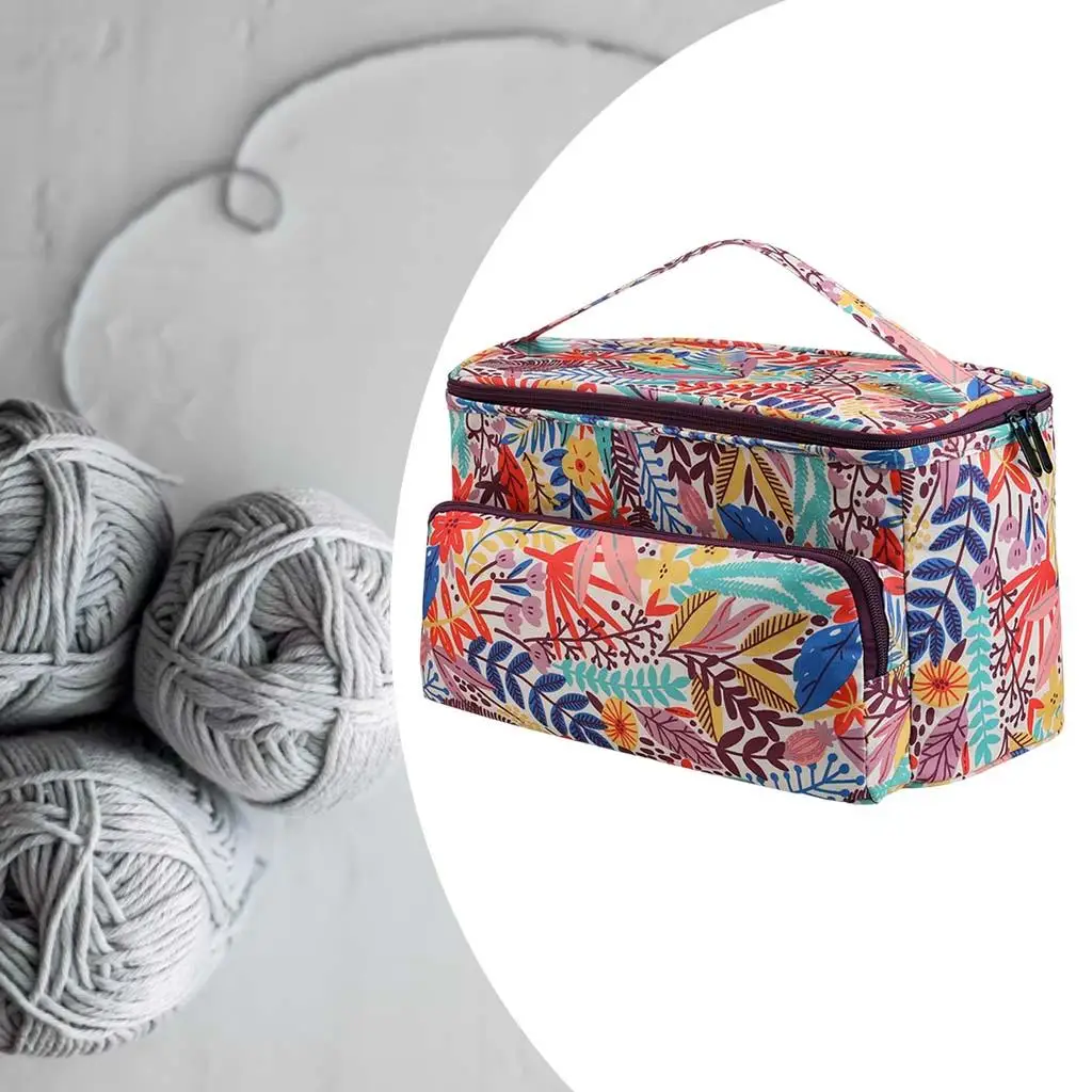 Knitting Bag, Tote Bag Portable Storage Bag for Yarns, Knitting ,