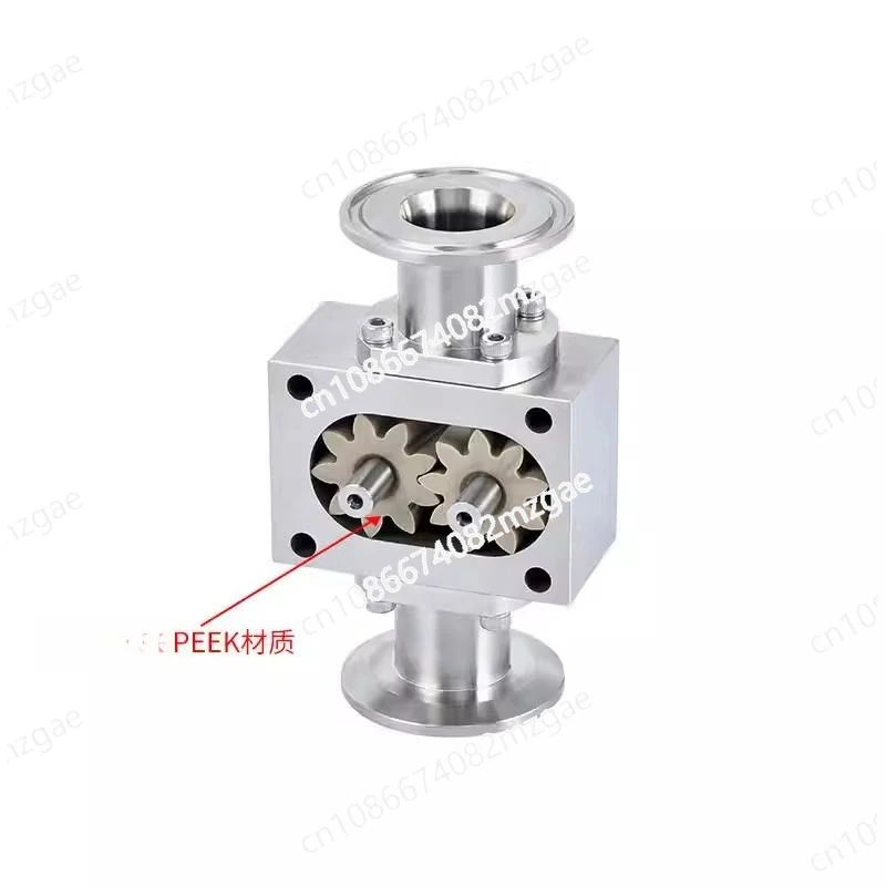 316 Stainless Steel Gear Large Flow Rotor Pump Laundry Detergent Filling Self-Priming Quantitative Measurement Magnetism GP-075