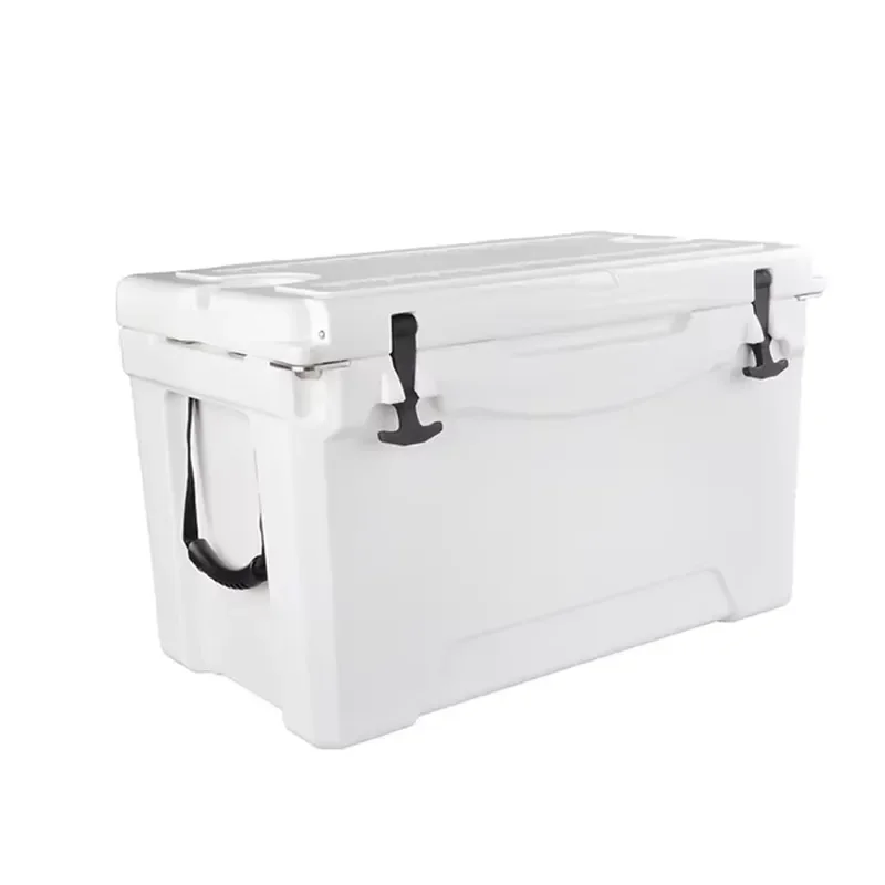 Picnic White Rotomolded Portable  Refrigerator Car Fishing