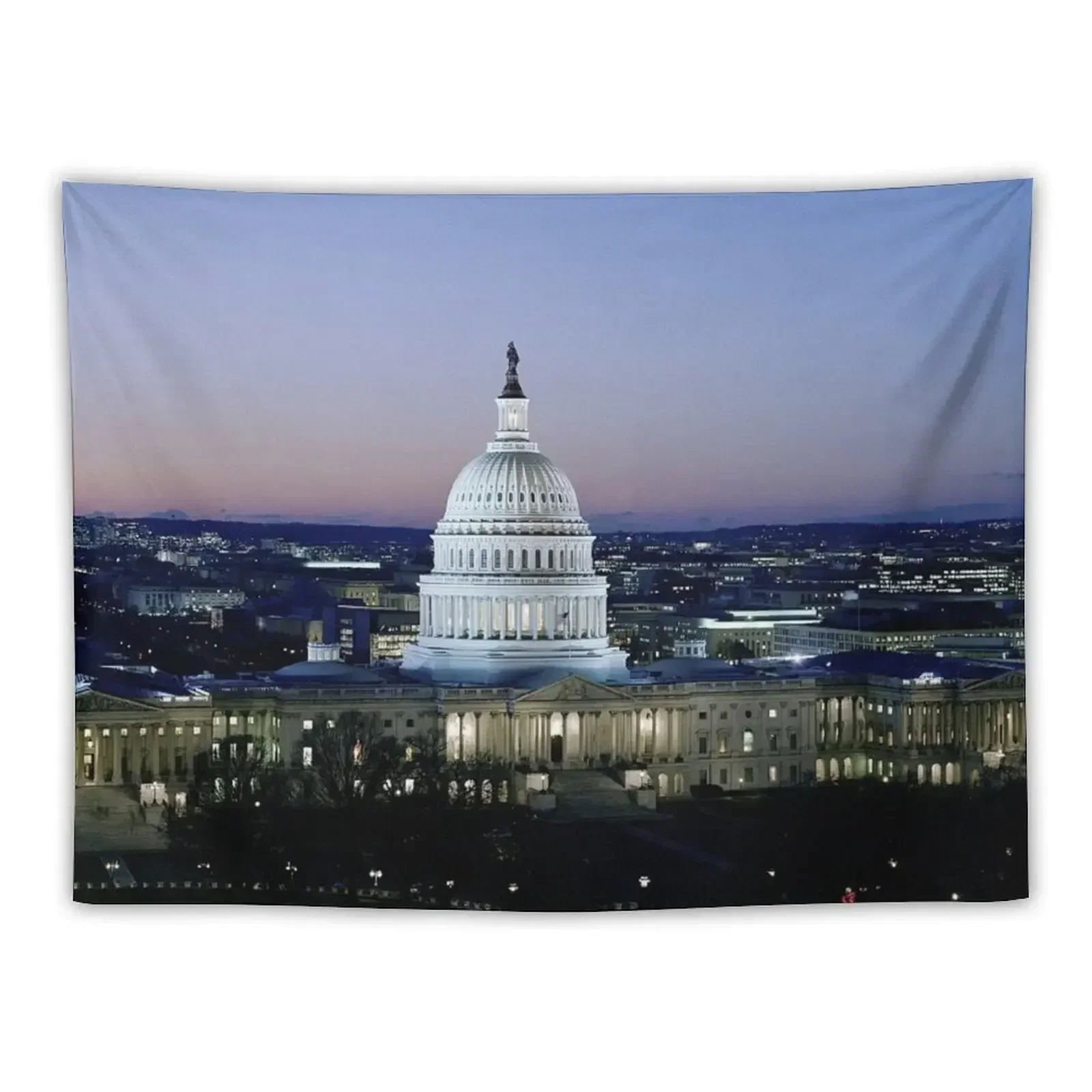 Capitol in Washington DC Tapestry Decoration Home Home Decoration Accessories Tapestry