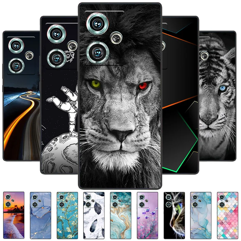 For ZTE Nubia Z50 Z 50 5G Case Shockproof Soft Silicone TPU Back Cover For NubiaZ50 5G NX711J Cartoon Designed Phone Shell