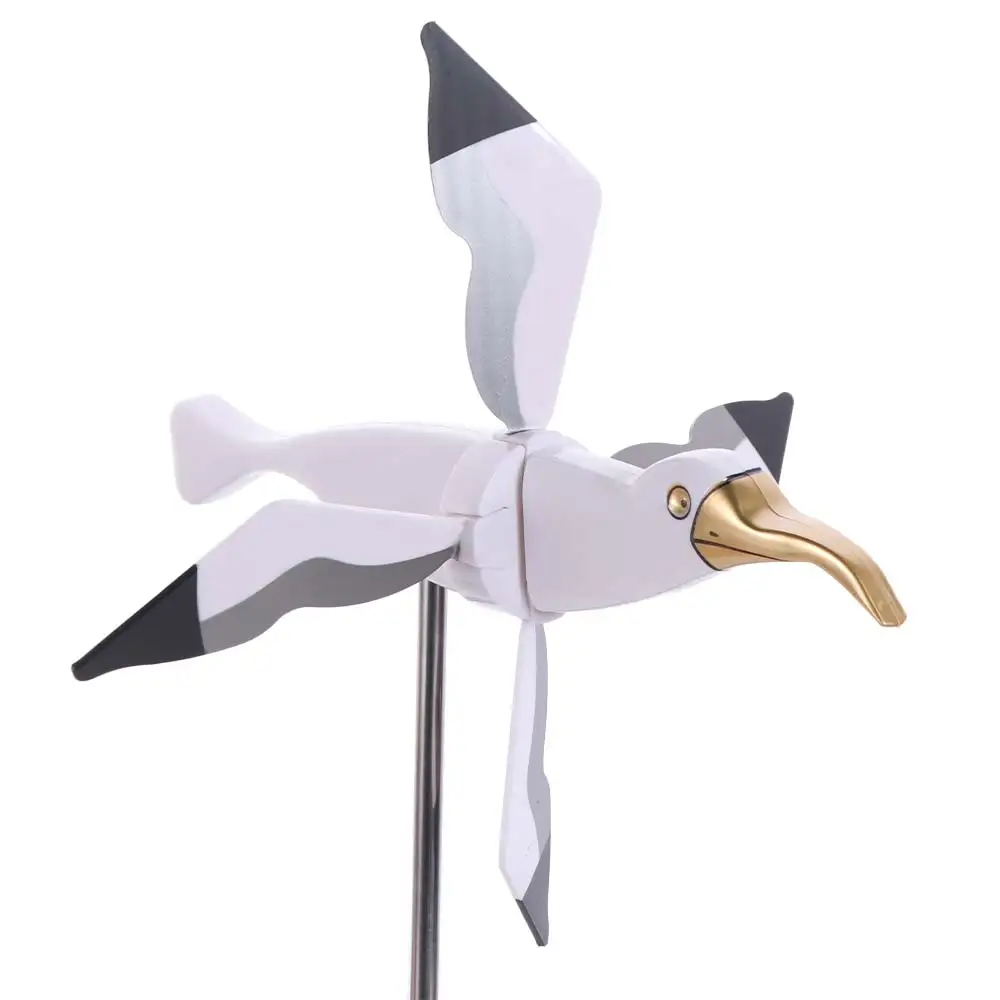 

Ветроустойчивые декоративные ветрячки-птички в форме чайки, устойчивые к выцветанию, из пластика, в форме птицы, для сада
