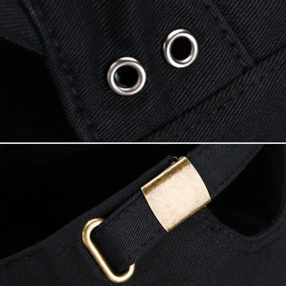 Spring Summer Cotton Adjustable Cadet Hat  Hat Baseball Cap Sun Cap