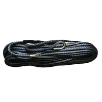 10mm * 30m Winch Line, Towing Rope, Synthetic UHMWPE Fiber , Plasma Cable for 4X4 Offroad