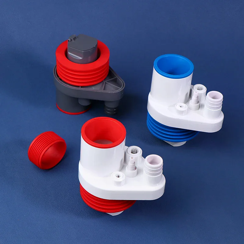 Connettore per tubo di scarico per tubo da cucina Depuratore da cucina Lavastoviglie Connettore per tubo di scarico 5 in 1 Lavello Fogna Giunto interno a prova di odore