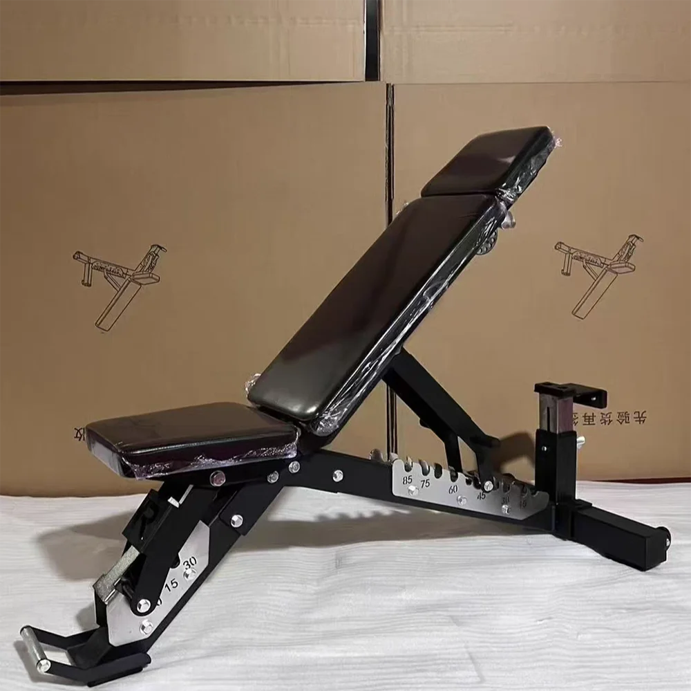 Portable and durable exercise table with multi-angle adjustment function, with targeted muscle training safety features