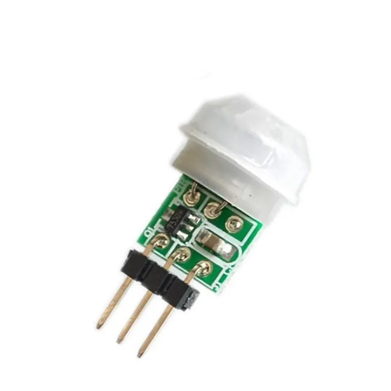 HC-SR501 HC-SR505 AM312 Einstellen IR Pyroelektrische Infrarot Mini PIR module Motion Sensor Detektor Modul Halterung für arduino – Detail 13