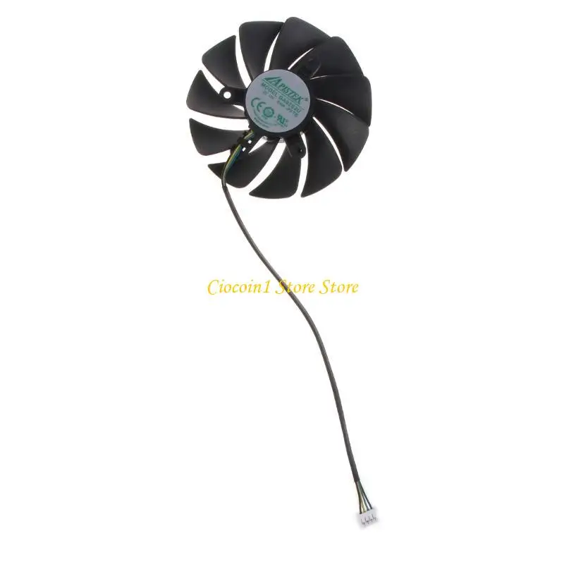 A3PC 4Pin 12V GPU Graphics Card Cooling Fan VGA Cooler for ZOTAC GAMING GeForce 3060 3060 Ti Twin OC Video Card