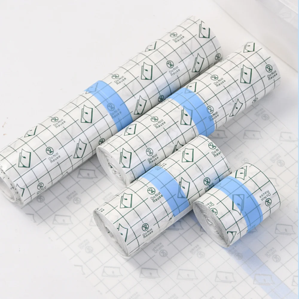 Medical Bandage Waterproof Anti Allergic Breathable Skin Tattoo Wound Repair Film Tattoo Healing Adhesive Tape Plaster Sticker