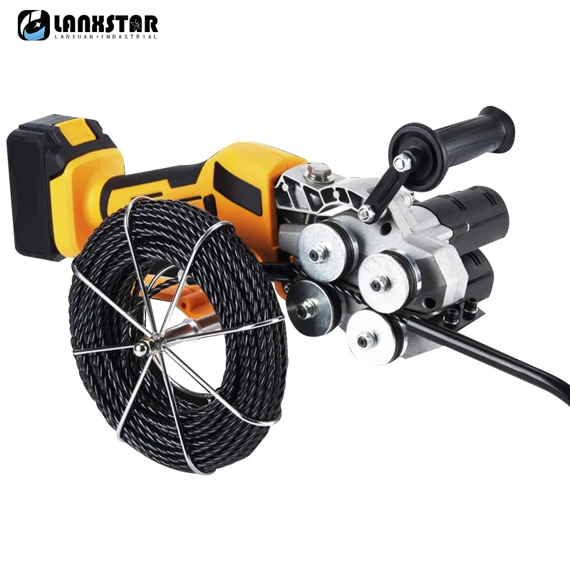 

Automatic Electrician Stringing Machine Battery Wall Wiring Machine Dark Line Wire Guide Tools Through Wall Threading Machine