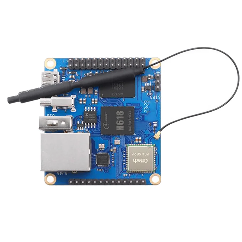 For Orange Pi Zero 3 Development Board 2GB RAM H618 WiFi5+BT 5.0 Gigabit LAN for Android 12 Debian12