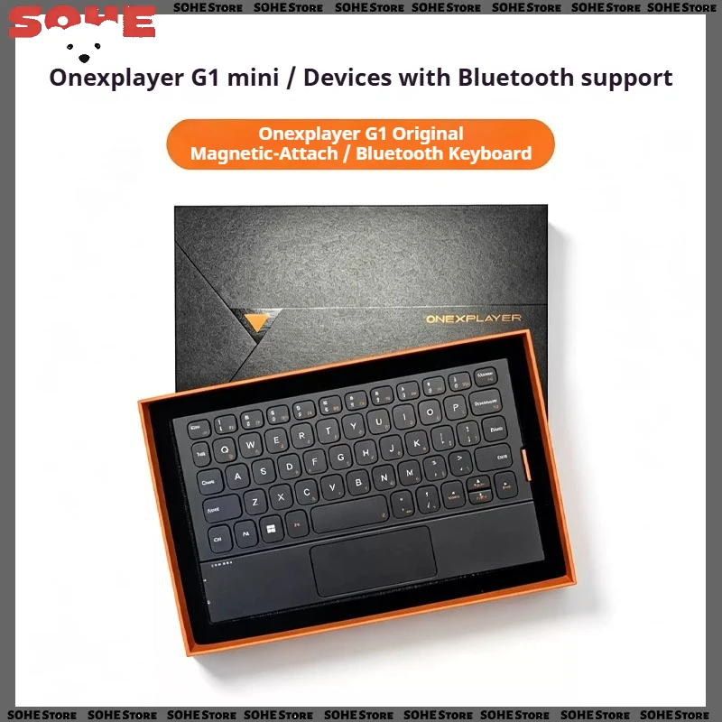 Magnetic Keyboard For Onexplayer G1 Bluetooth Keyboard Gaming Handheld Console Tablet Gaming Controller Console mini Accessories