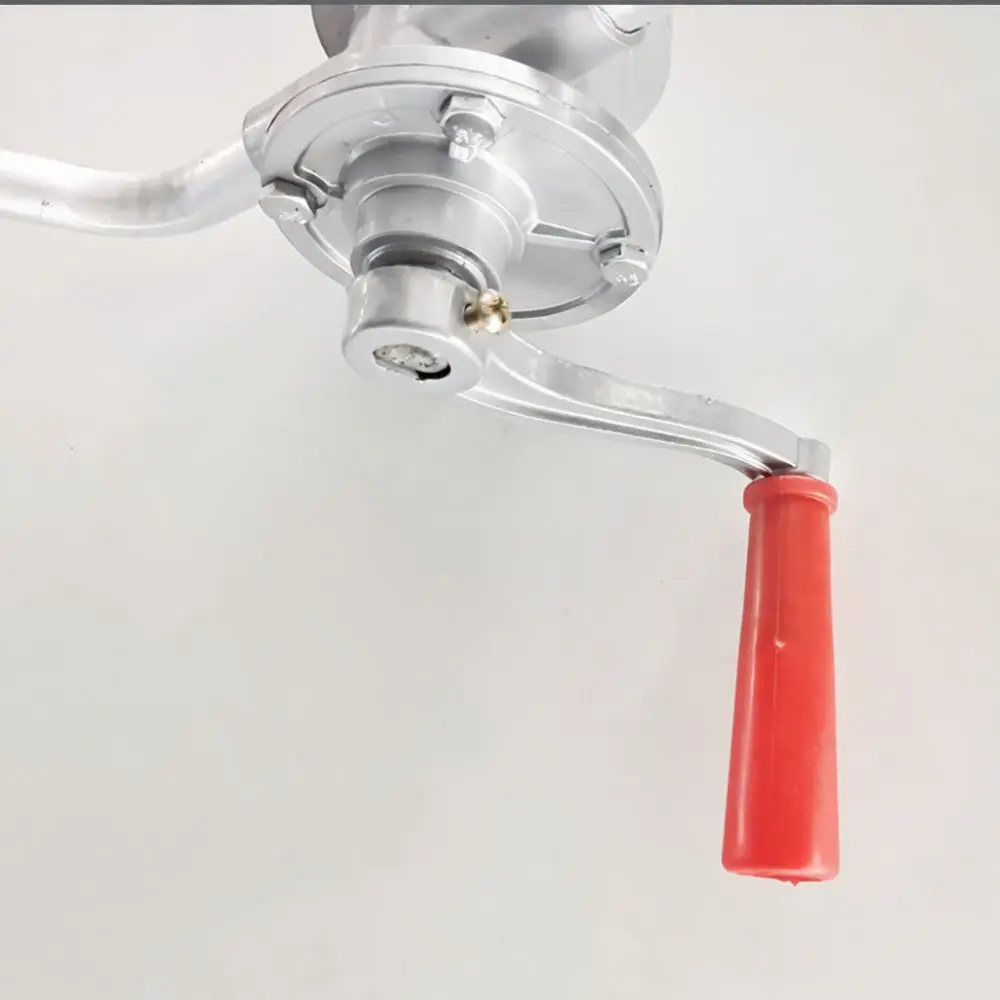 Manual Gear Oil Transfer Pump Aluminum Hand Crank Lubrication Tool Automotive Fluid Extractor Portable Garage Shop Equipment