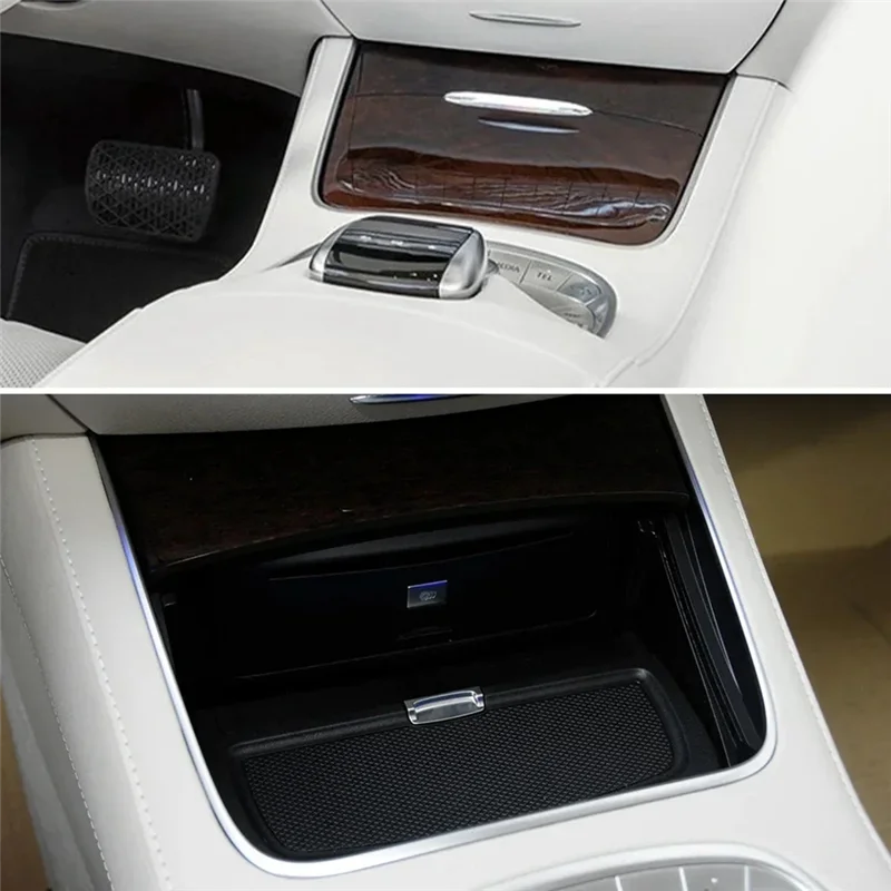 

AU05 -Center Console Armrest Box Frame Ashtray Cup Holder For Mercedes Benz S Class W222 2014-2020 Accessories 2226804304