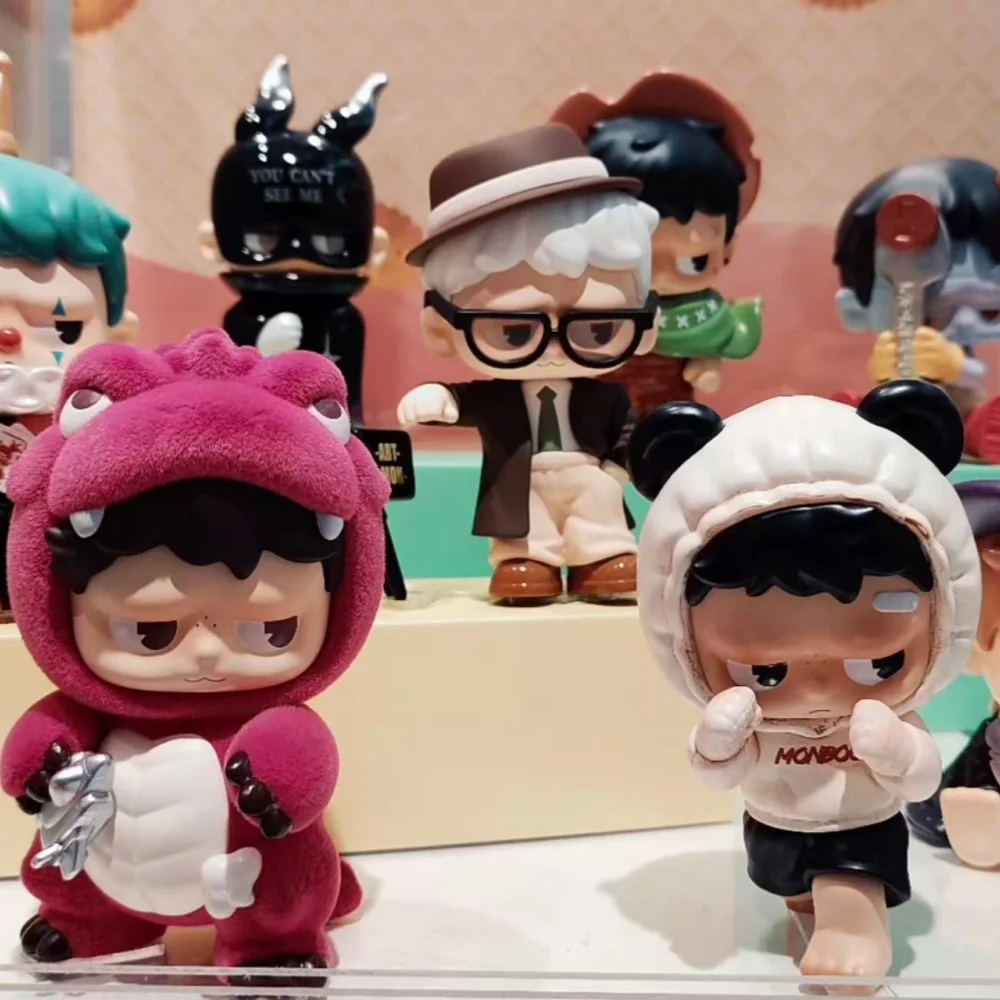 Original Monboo Theater Tales Series Blind Box Cute Action Figures Collectible Model Doll Cartoon Decor Toys Gift