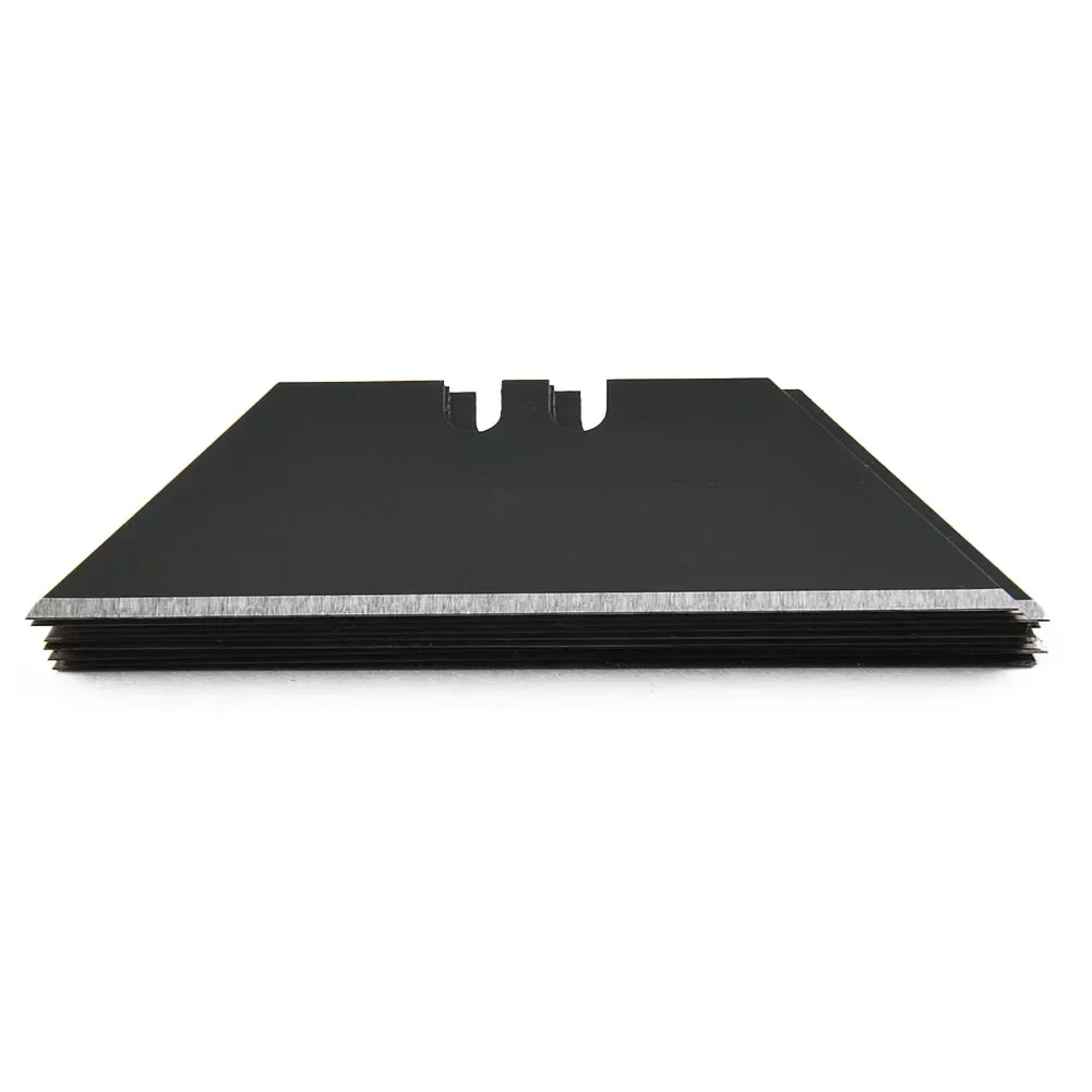 Replacement Blade Trapezoidal Blade Workshop Excellent Portable Superior 10Pcs/Set Replacement Blade Trapezoidal Blade