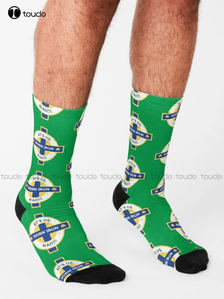 Northern Ireland Norn Iron At'S Us Nai Socks Cool Socks Personalized Custom Unisex Adult Teen Youth Socks 360° Digital Print Art