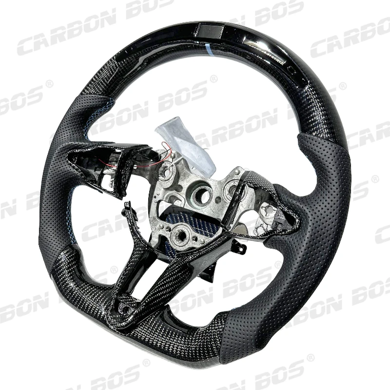 

Carbon Fiber With LED Sports Car Steering Wheel For Hyundai ELANTRA N Kona N I30n I20n SONATA Wheel Parts customized Car Tuning