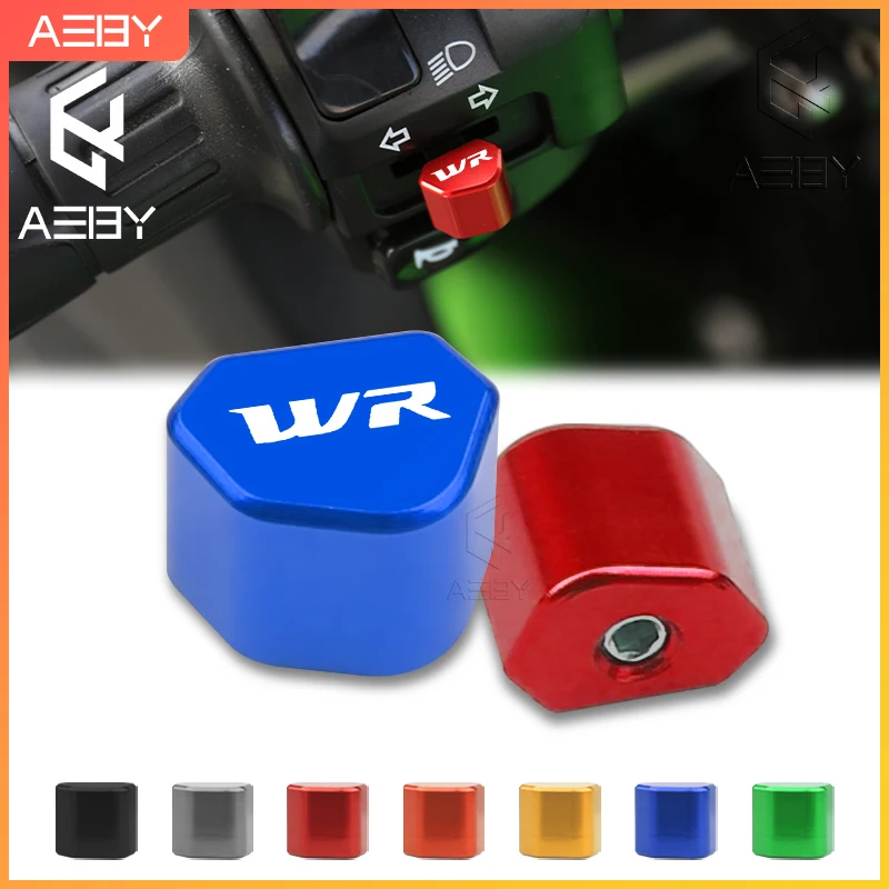 CNC Locomotive Motorcycle Turn Signal Switch Button Replace Decorate For Yamaha WR250F WR250R WR250X Steering Switch Accessories