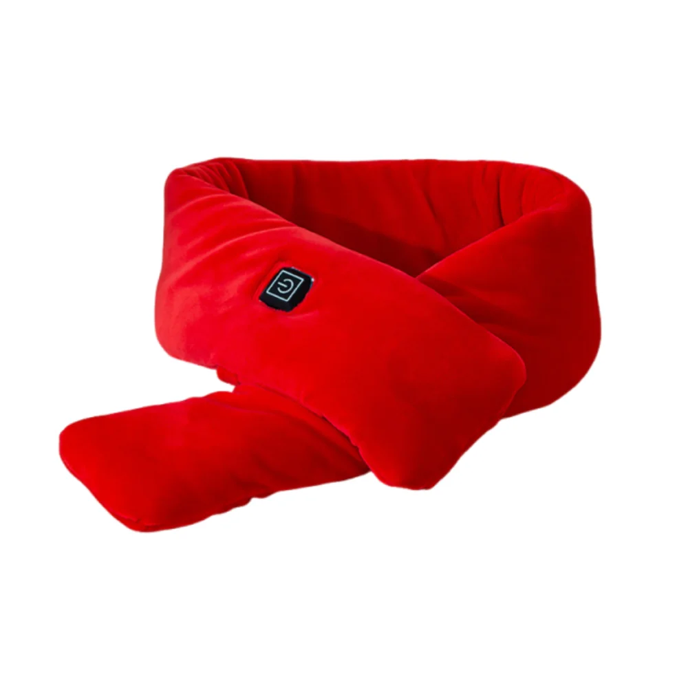

Warm Electric Heating Scarf 3 Temperature Adjustable Comfortable Thermal Neck Warmer Cold-Proof Soft Neck Wrap Warmer Boys Girls