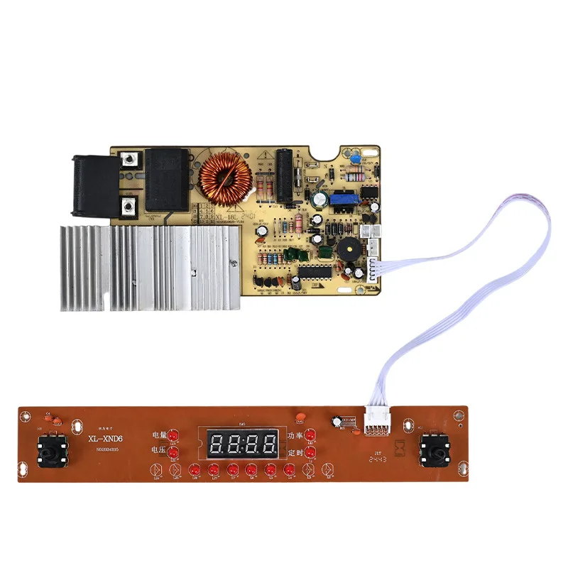 Control Board for Induction Cooktops Supporting Dual High Power Mode with Optimized Power Delivery and Thermal Monitoring