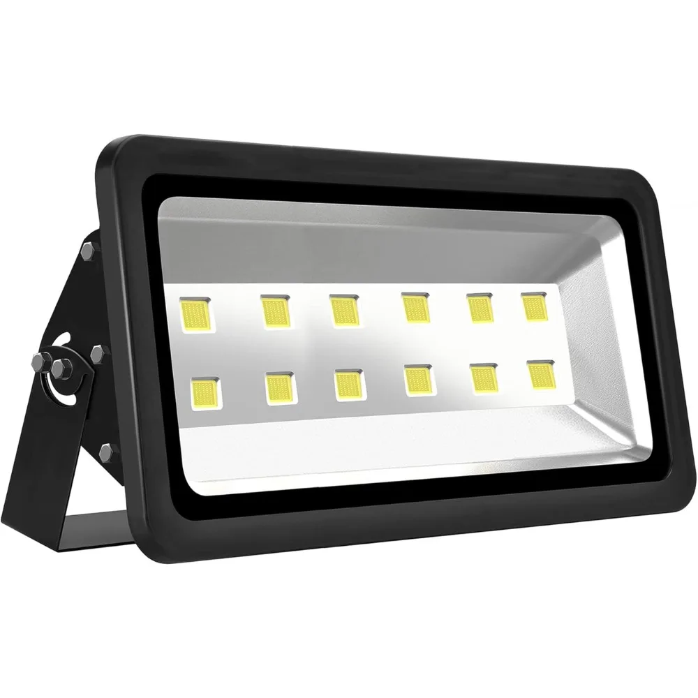 60000lm super bright floodlight, 6000k daylight white security lighting, pond light