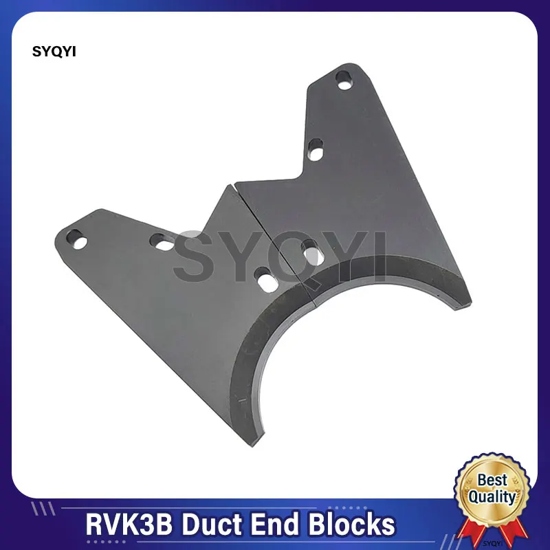 1 Set Best Quality RVK3B Duct End Blocks Ink Fountain Divider For Roland 600 Printing Machine Parts