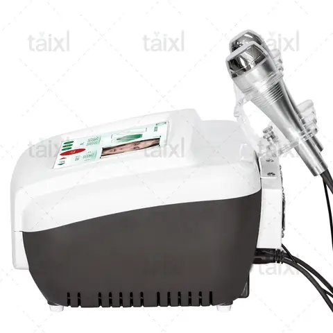 3 in 1 고주파 360도 자동 회전 진동 LED 라이트 RF 바디 슬리밍 페이스 리프팅 피부 탄력 기계 9