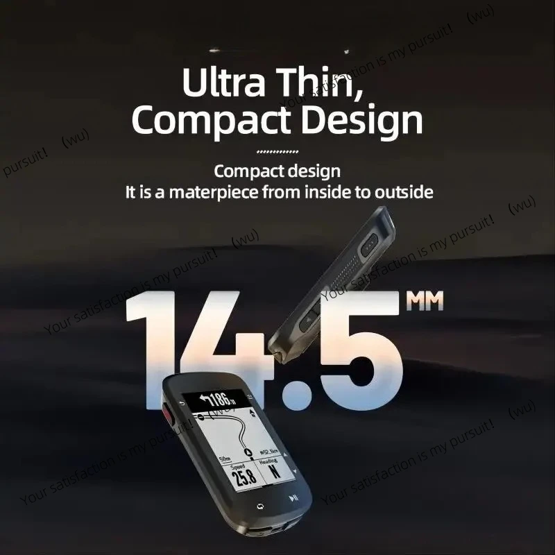 Bike Computer Cycling Odometer Wireless Speedometer Route Navigation ANT + Bluetooth 5.0 Accessories